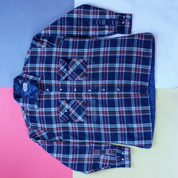 Vintage 1970s Sears Lumberjack Plaid Button-Up Jacket unisex - Picture 7 of 10
